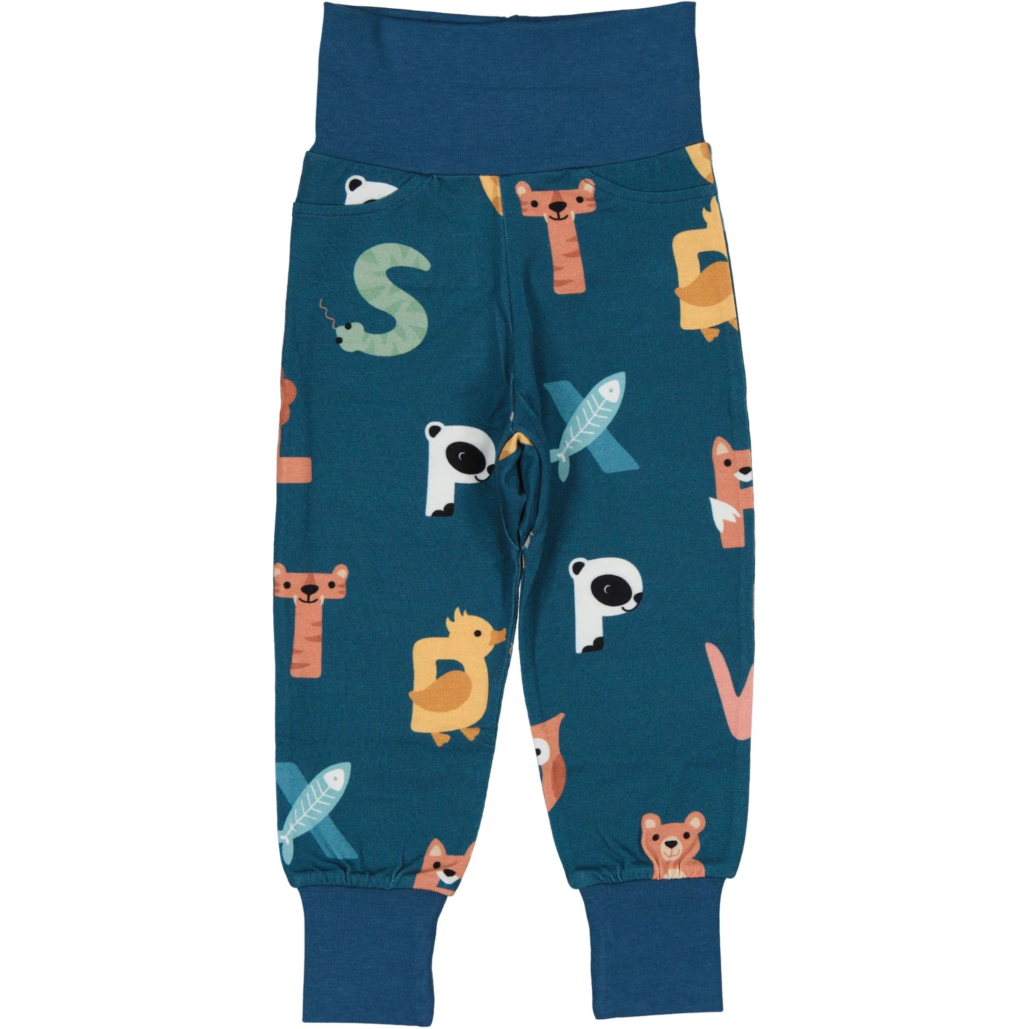 Babybyxor Animal letters