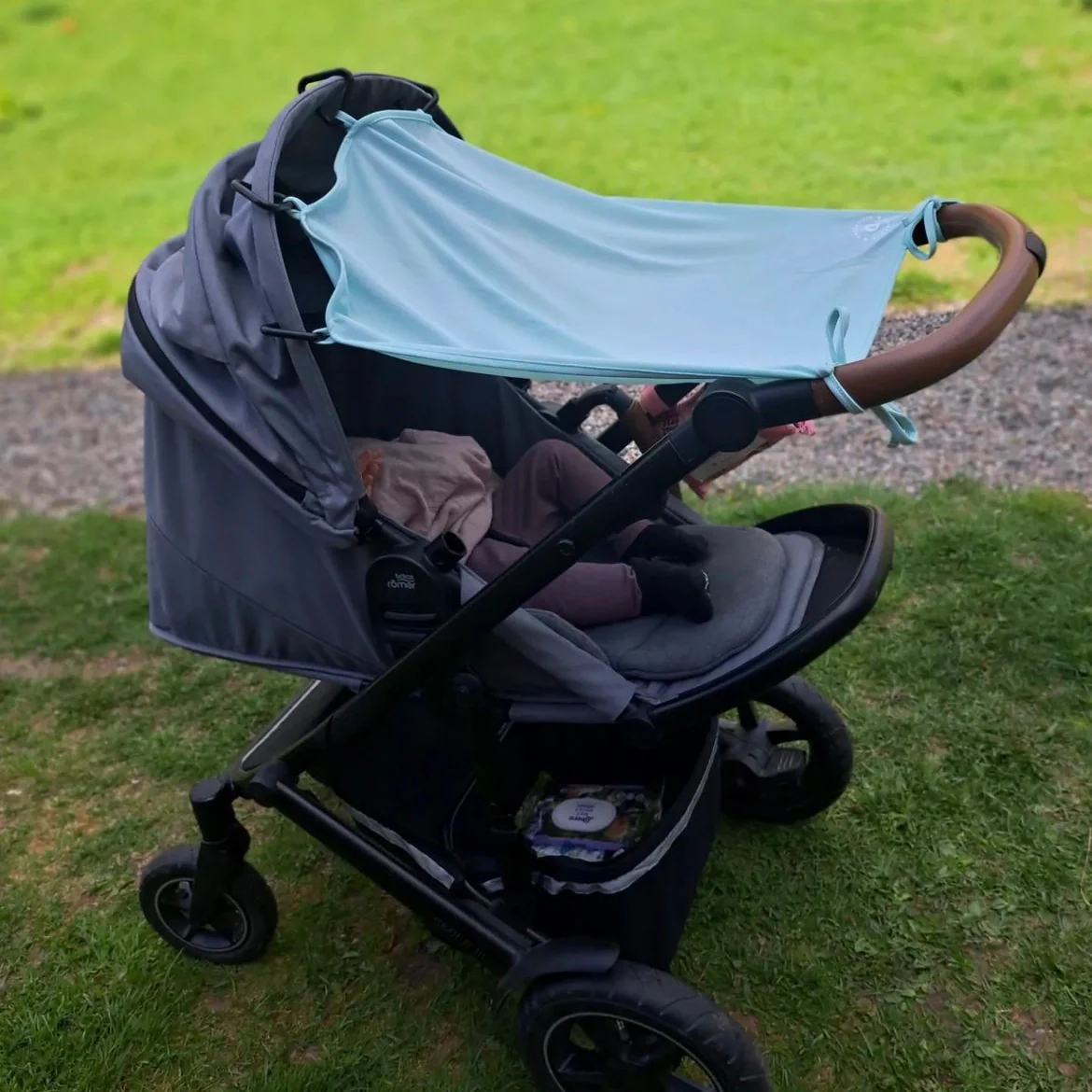 Barnvagnsgardin UV 50+ Mint - Image 6