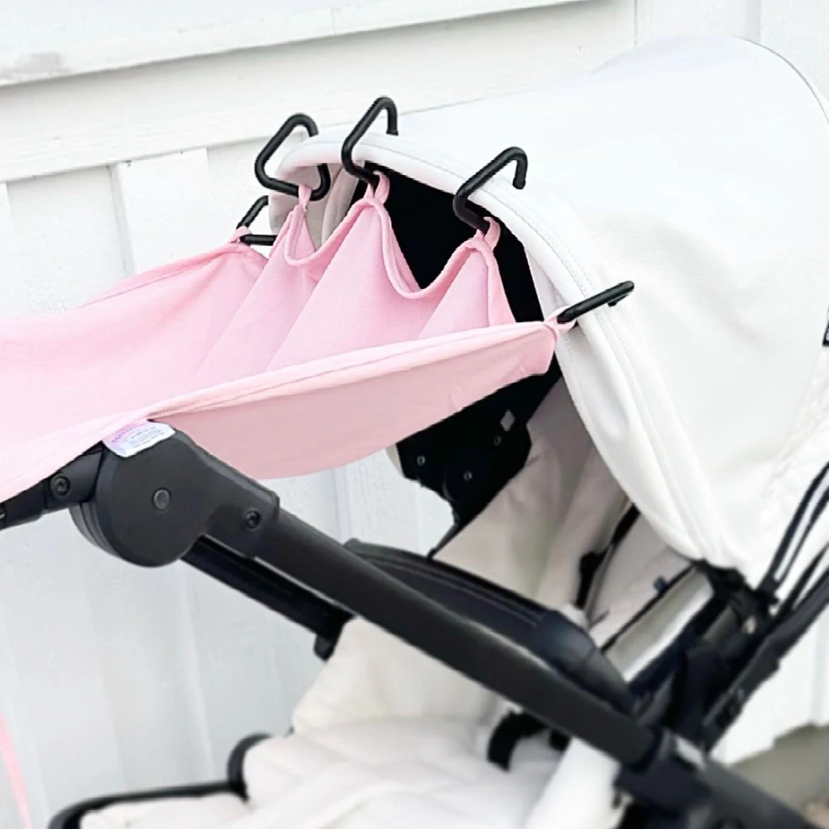 Barnvagnsgardin UV 50+ Rosa - Image 4