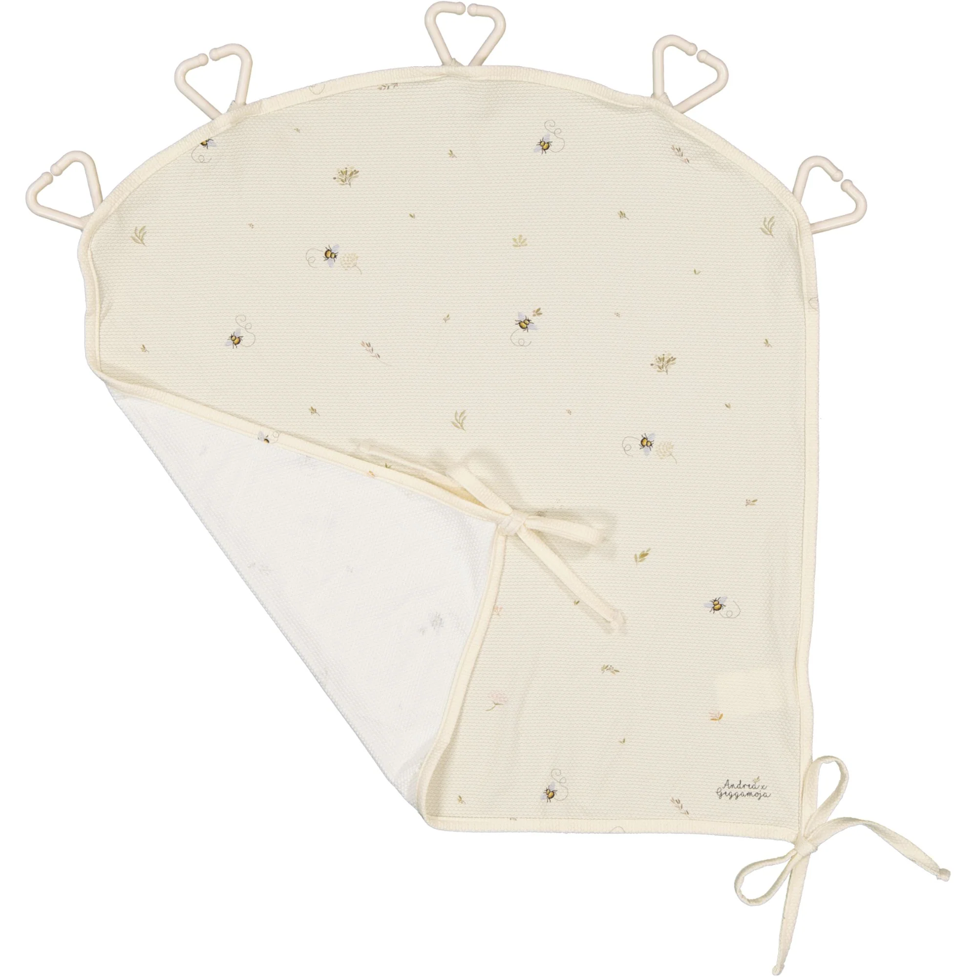 Barnvagnsgardin UV 50 + Sweet nature Beige - Image 4