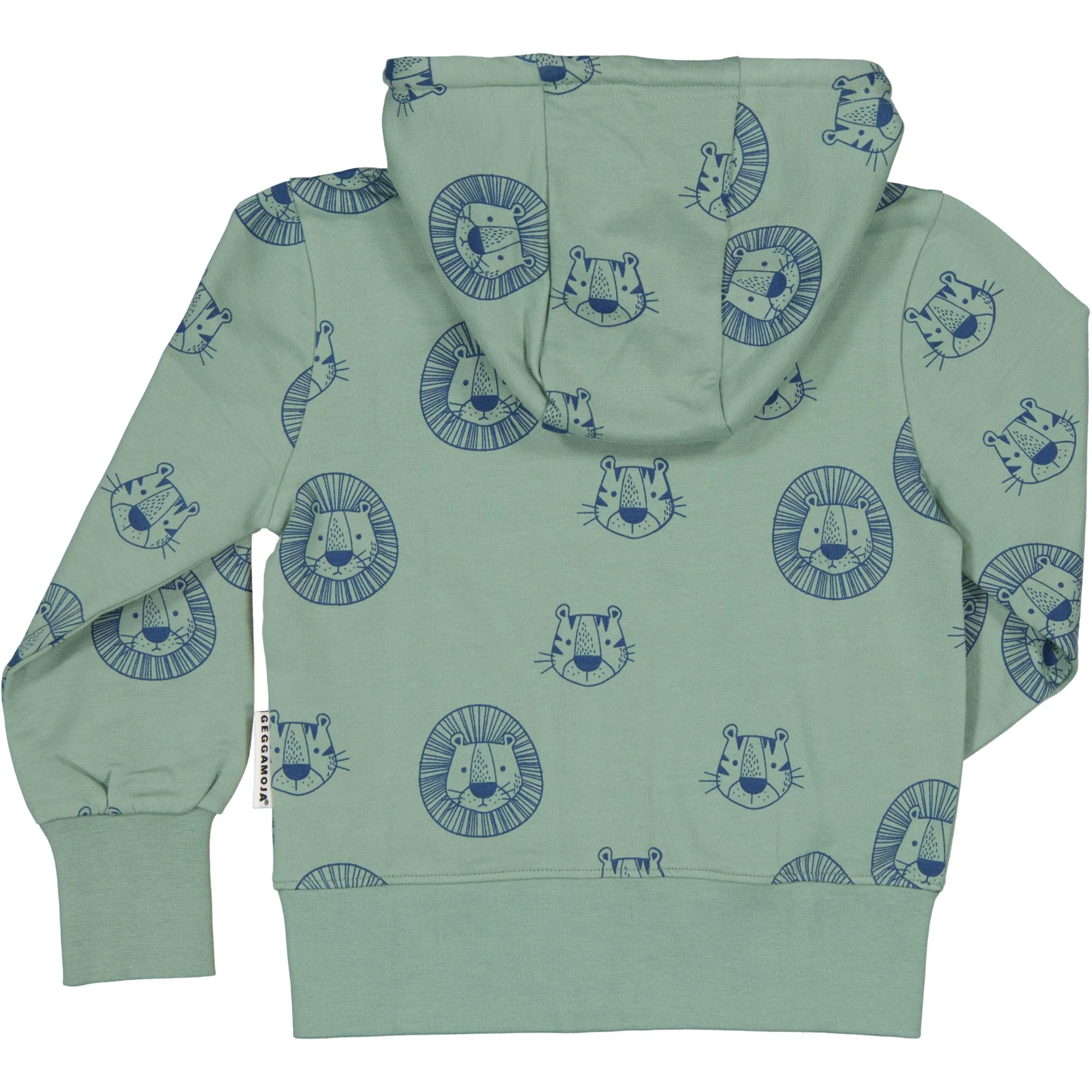 College Hoodie Tiger Grön - Image 4