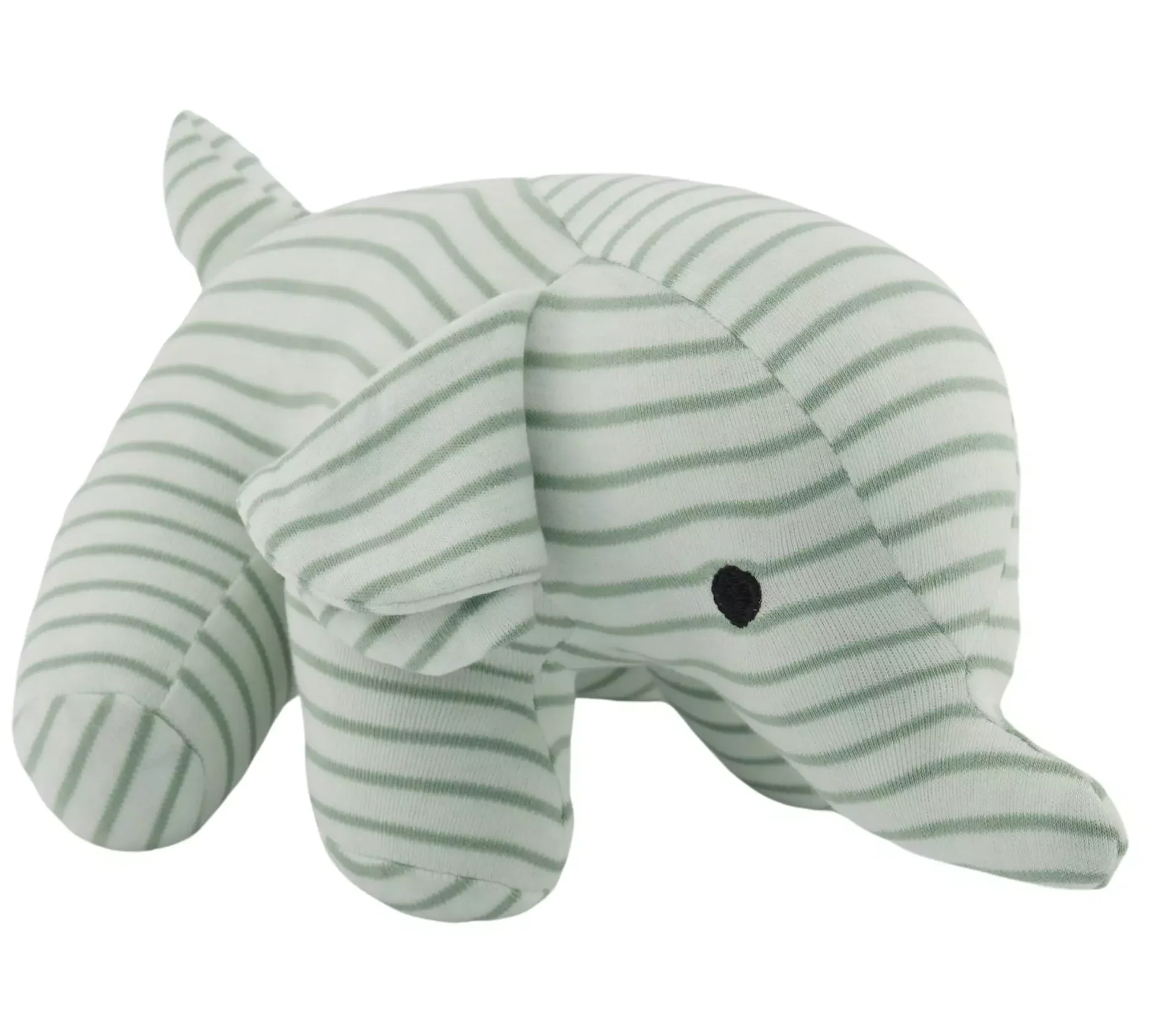 Elefant Grön/Vit