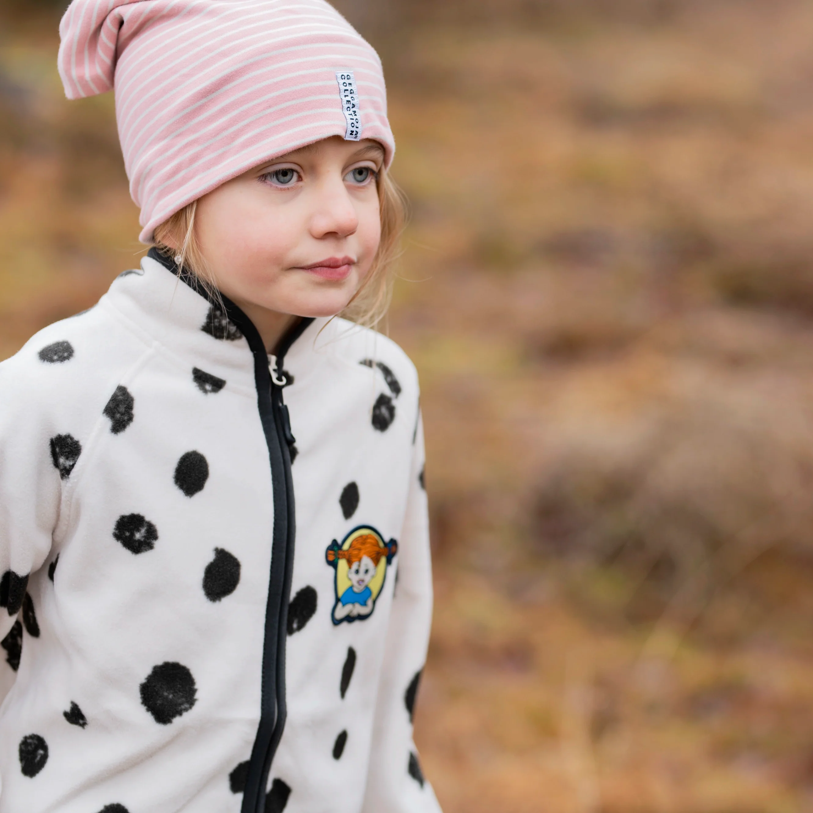 Fleecejacka Pippi Långstrump Vit - Image 4