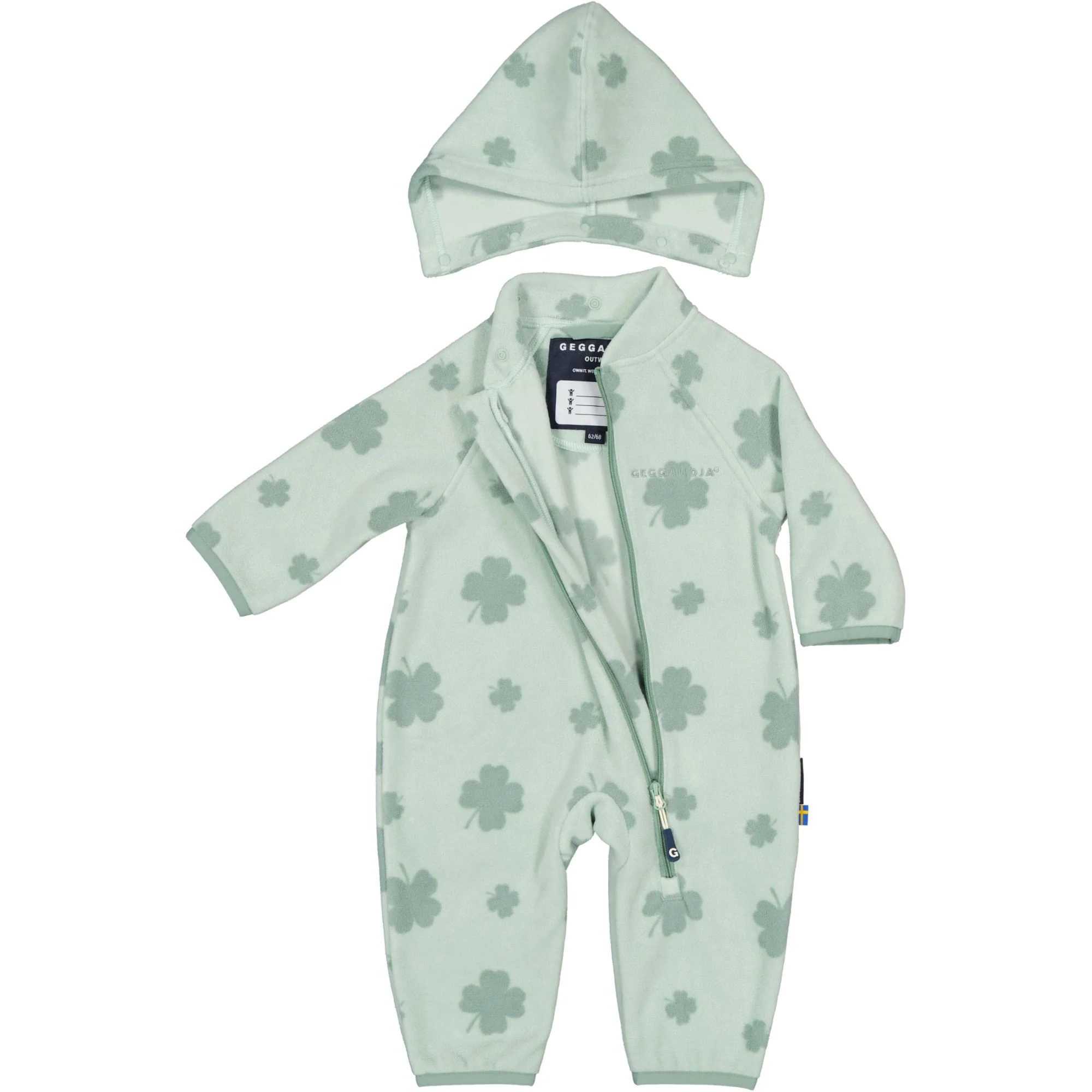 Fleeceoverall Green Clover - Image 3