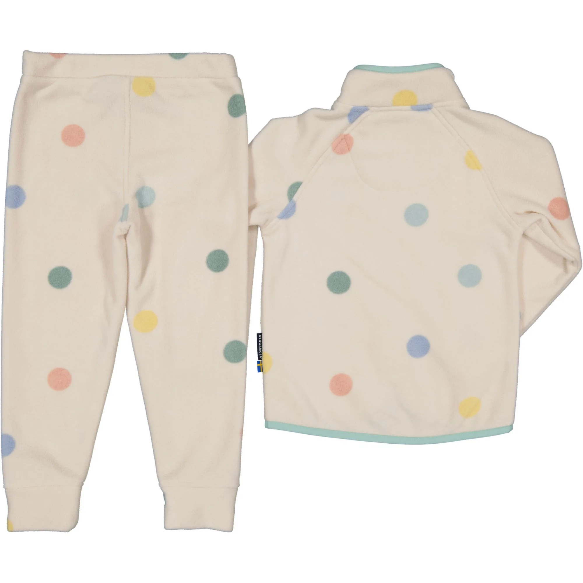 Fleeceset Dots Mint - Image 3