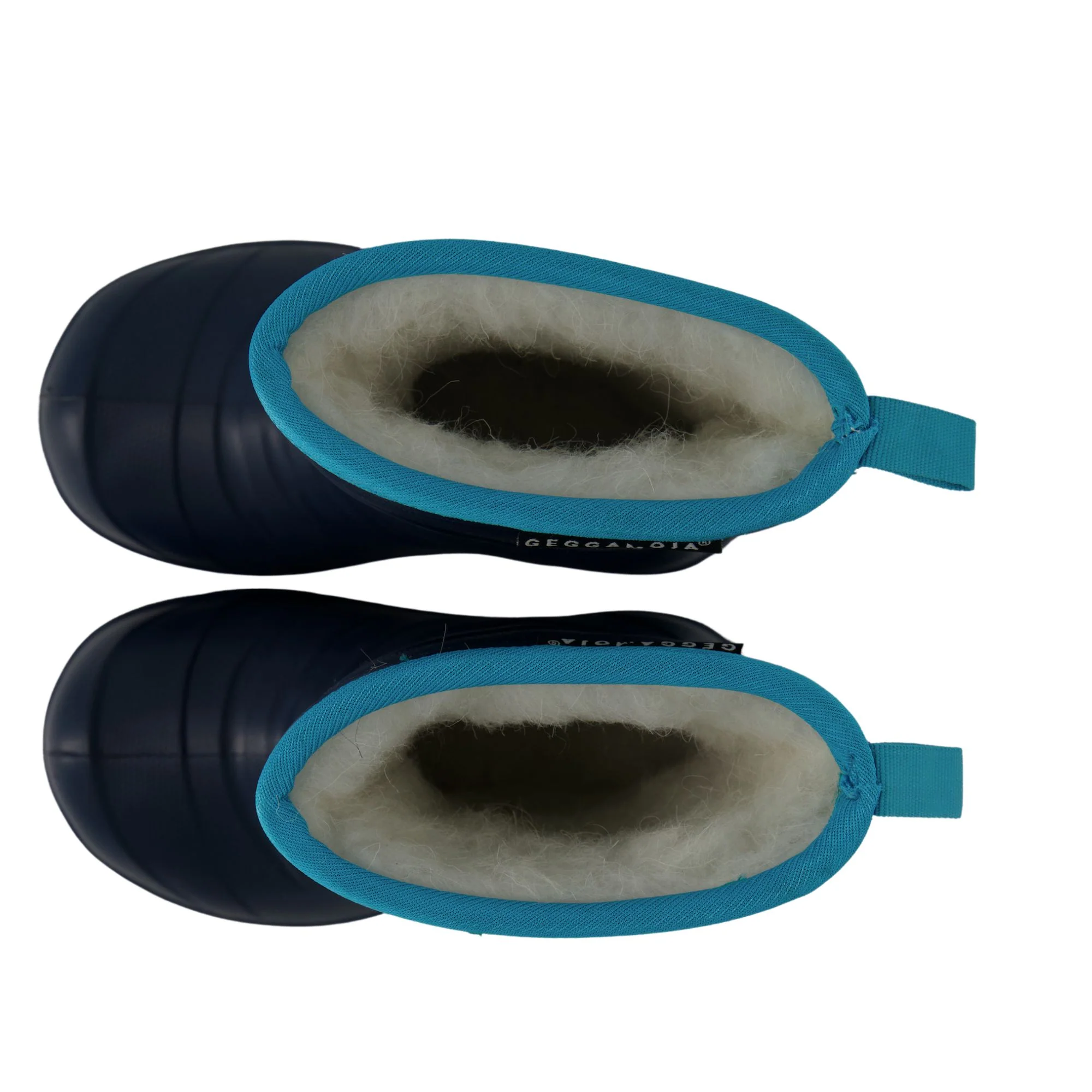 Gummistövlar fodrade Navy - Image 3