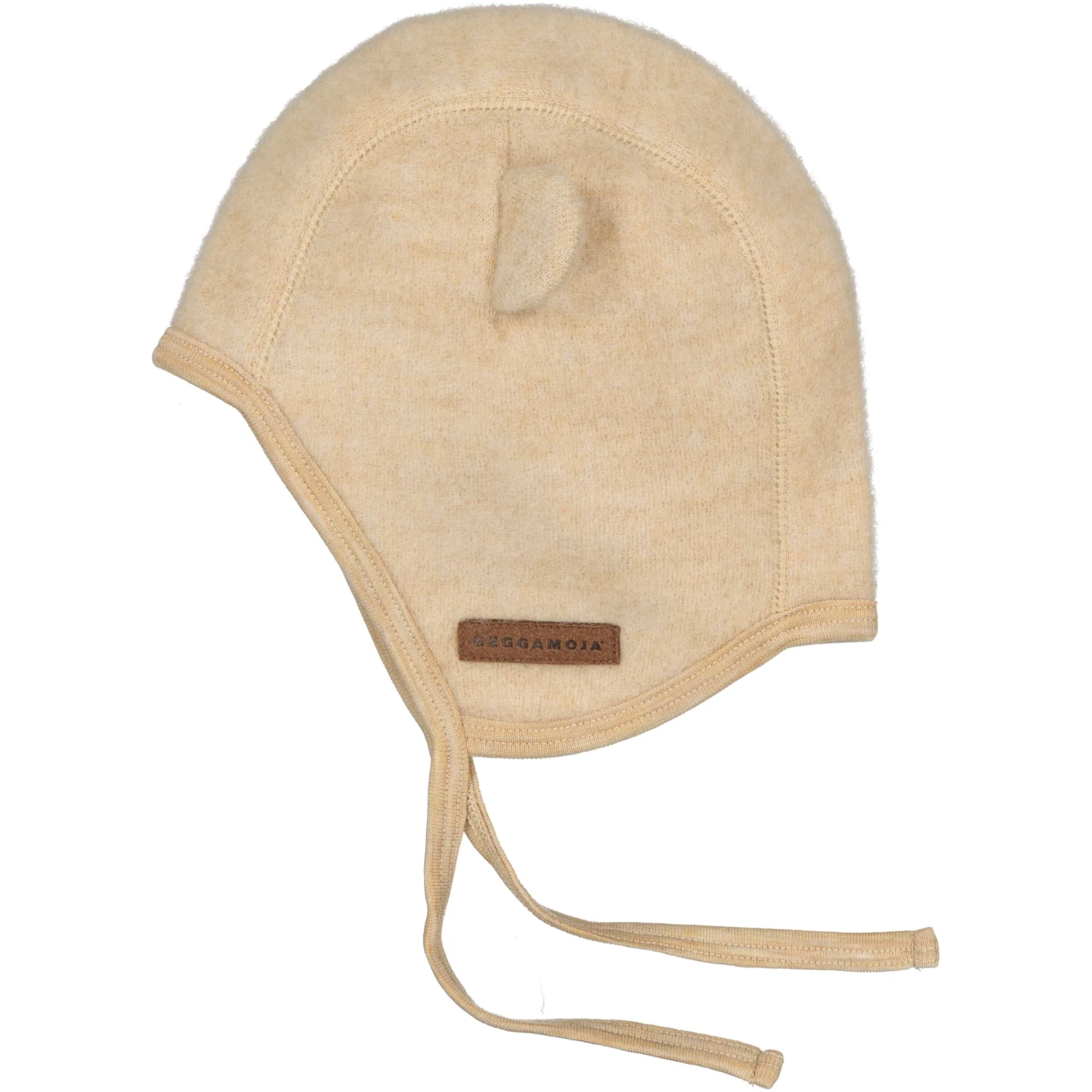 Hjälmmössa Ullfleece Beige