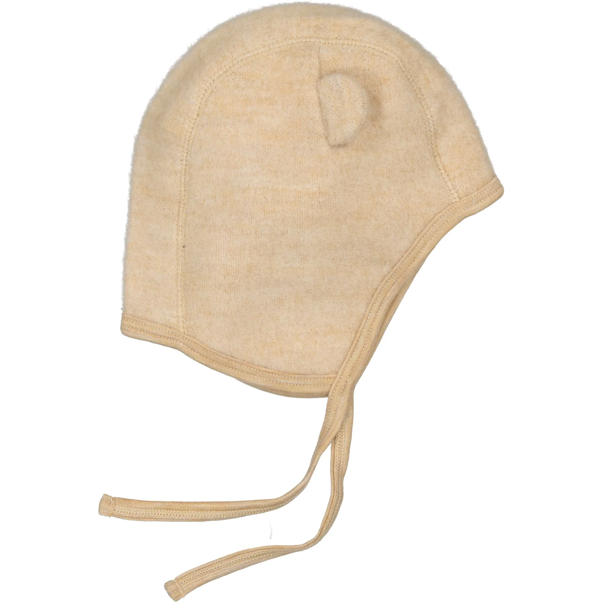 Hjälmmössa Ullfleece Beige - Image 3