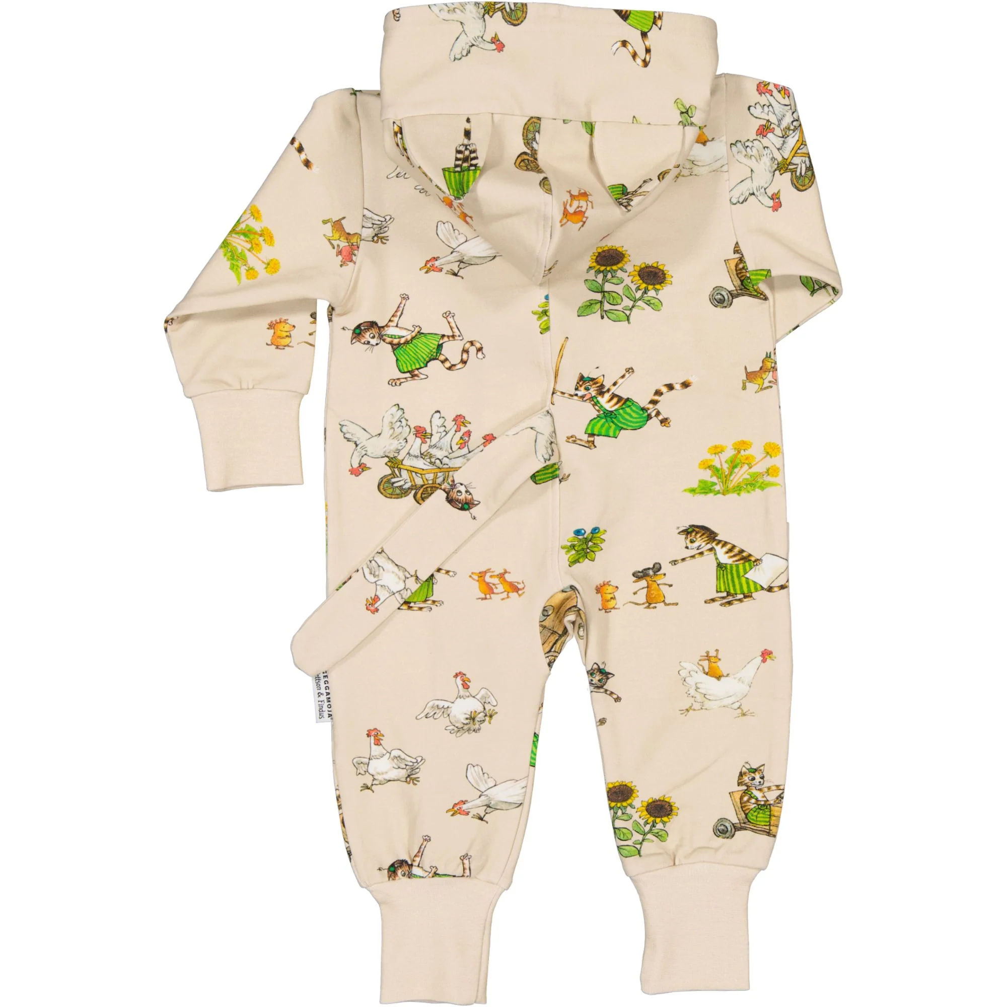 Jumpsuit Pettson och Findus Beige - Image 2