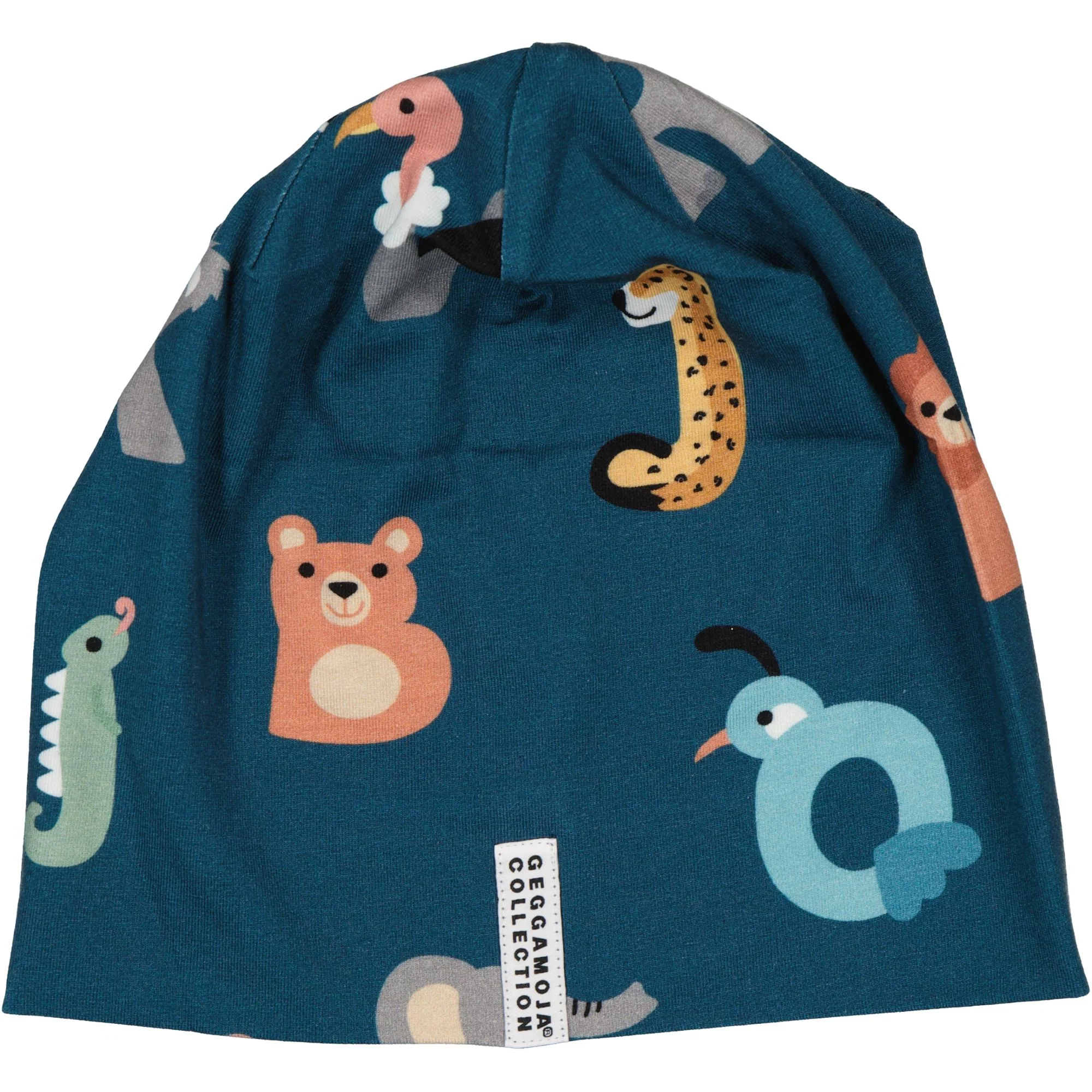 Mössa Bambu Animal Letters