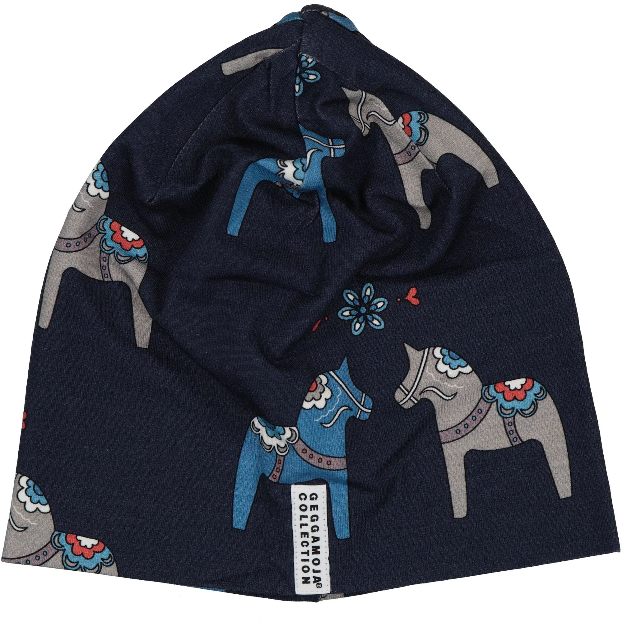 Mössa Bambu Dalahäst Navy