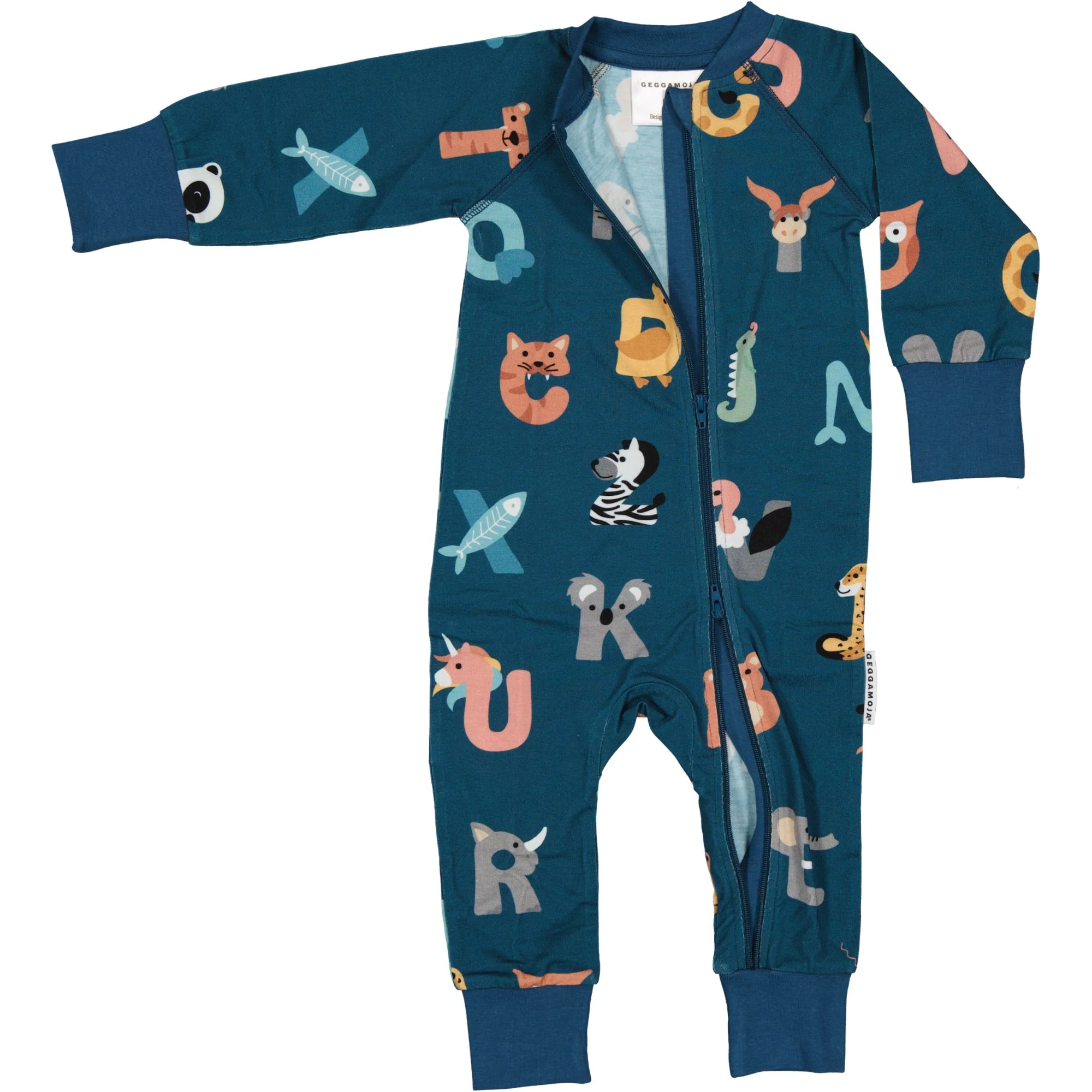Pyjamas Bambu Animal Letters - Image 3