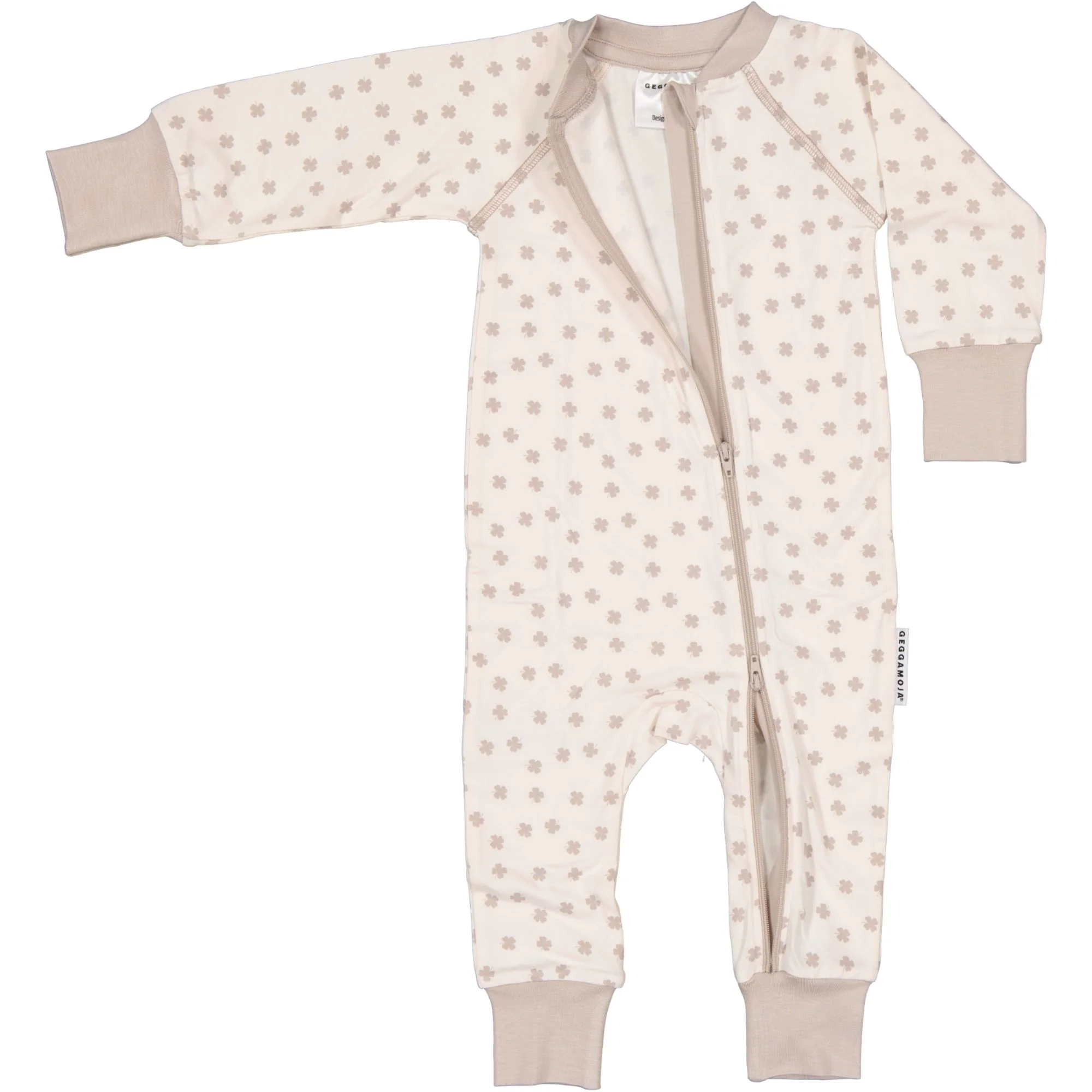 Pyjamas Bambu Beige Klöver - Image 3