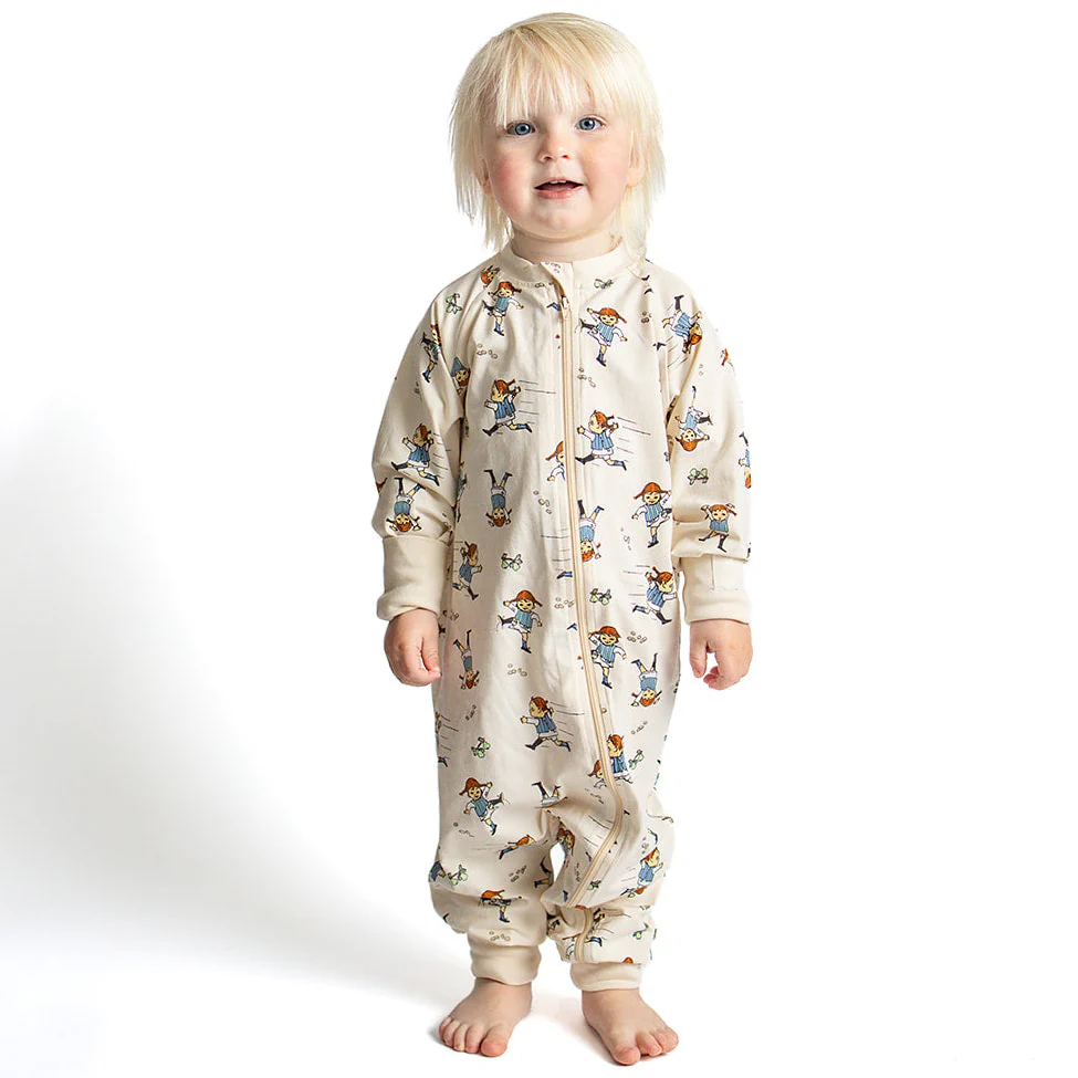Pyjamas Pippi Långstrump soft beige - Image 2