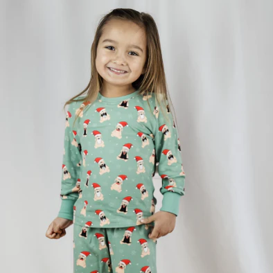 Pyjamas tvådelad Bambu Doddi Jul - Image 2