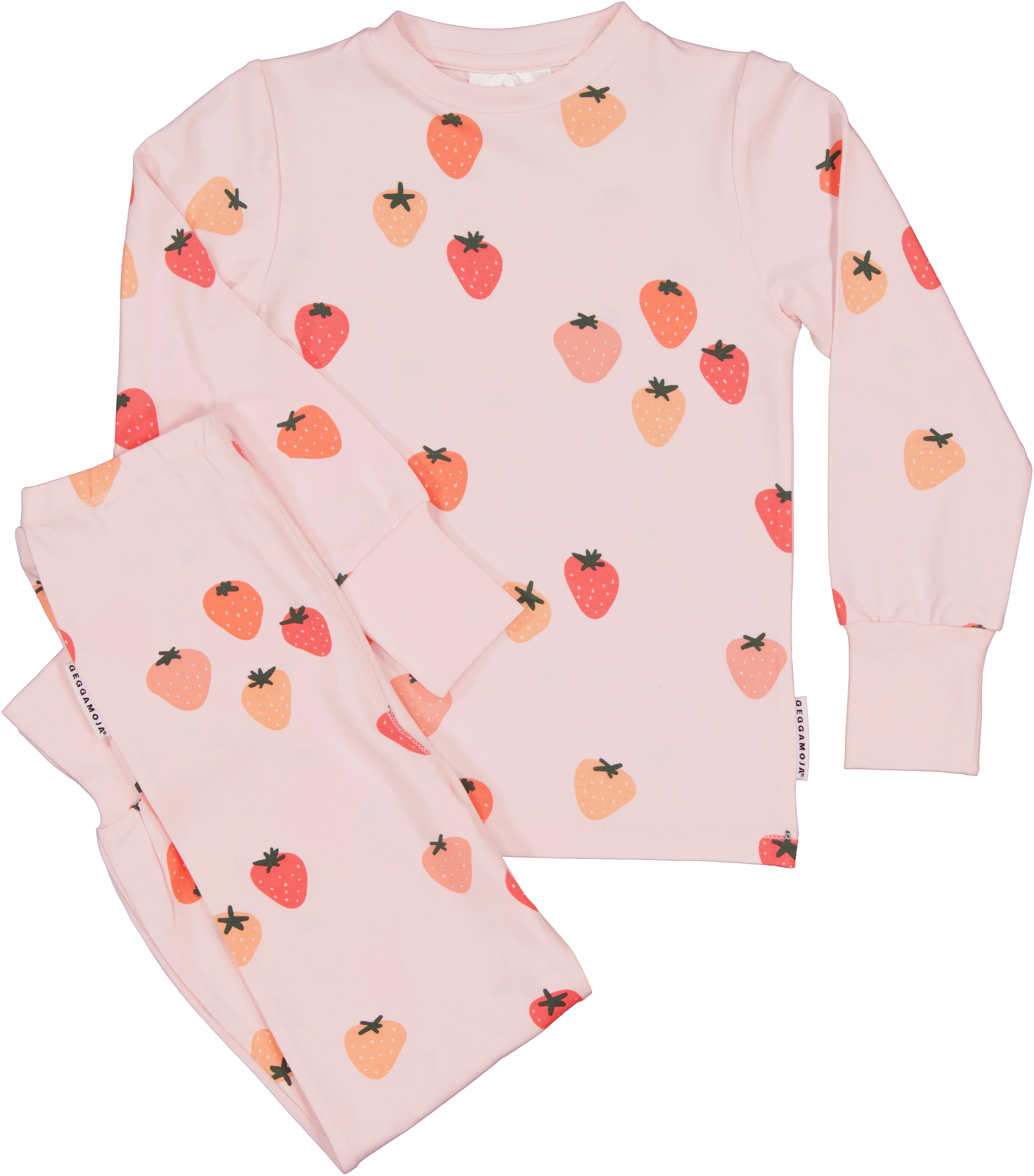 Pyjamas tvådelad Bambu Strawberry - Image 5