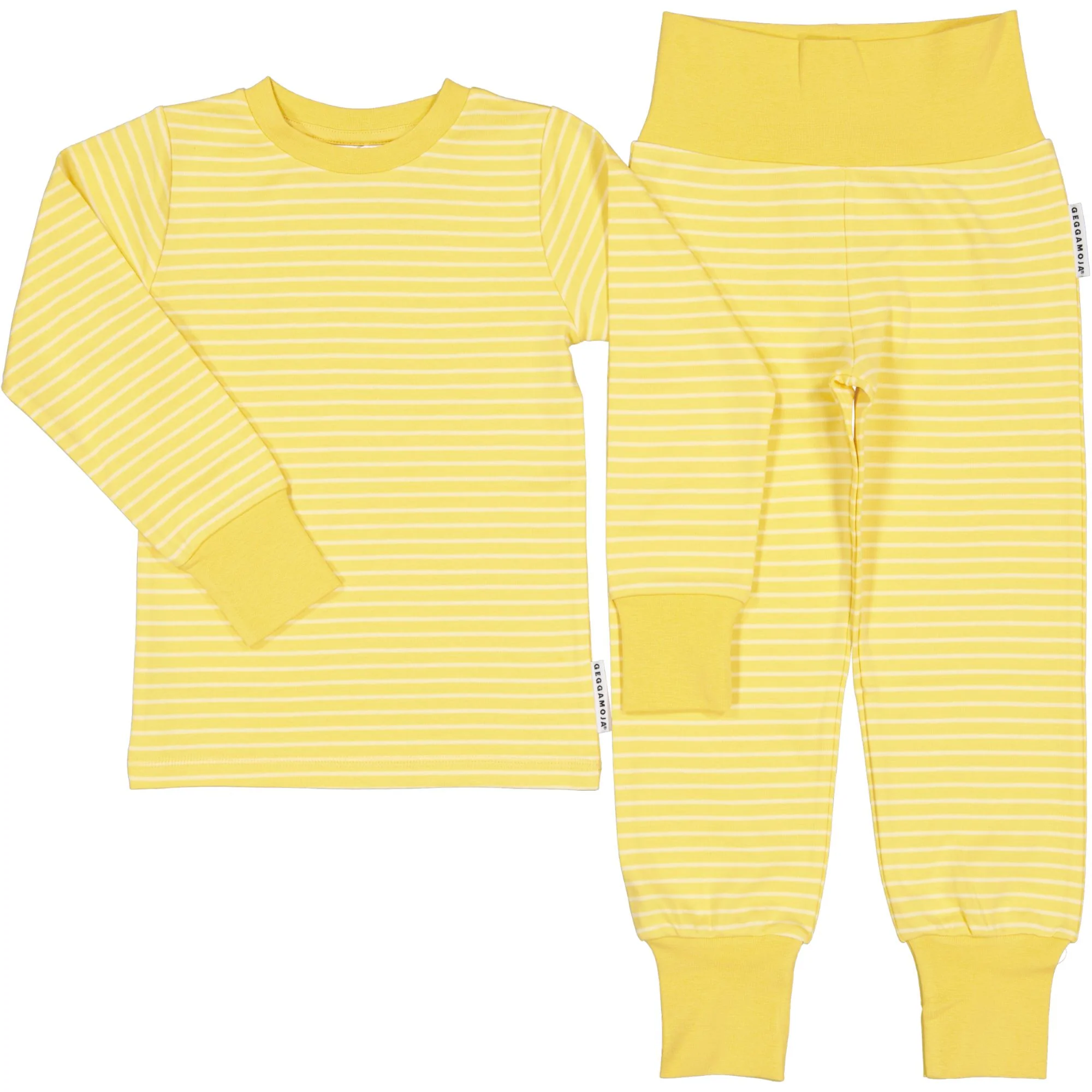 Pyjamas tvådelad Gul