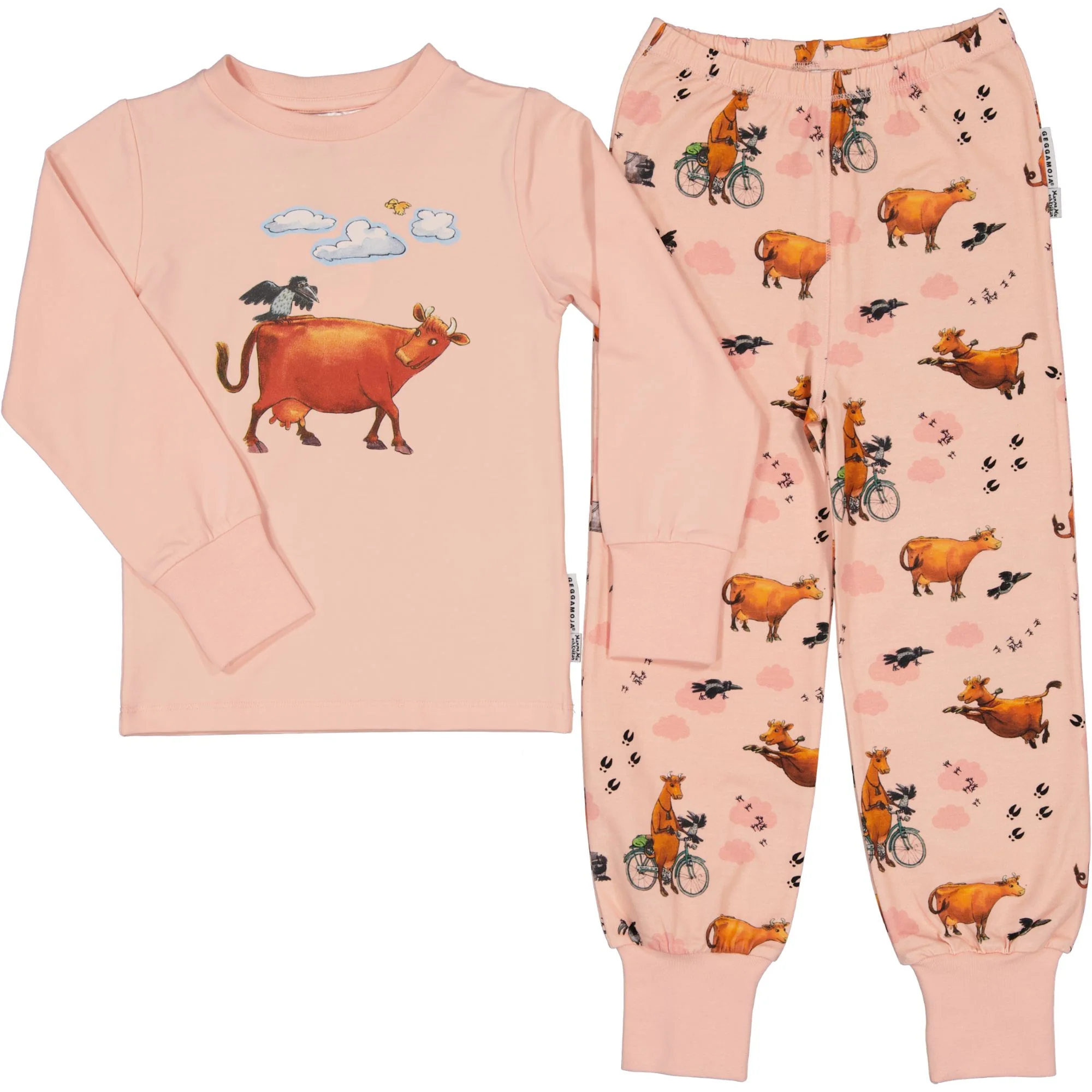 Pyjamas Tvådelad Mamma Mu och Kråkan Rosa