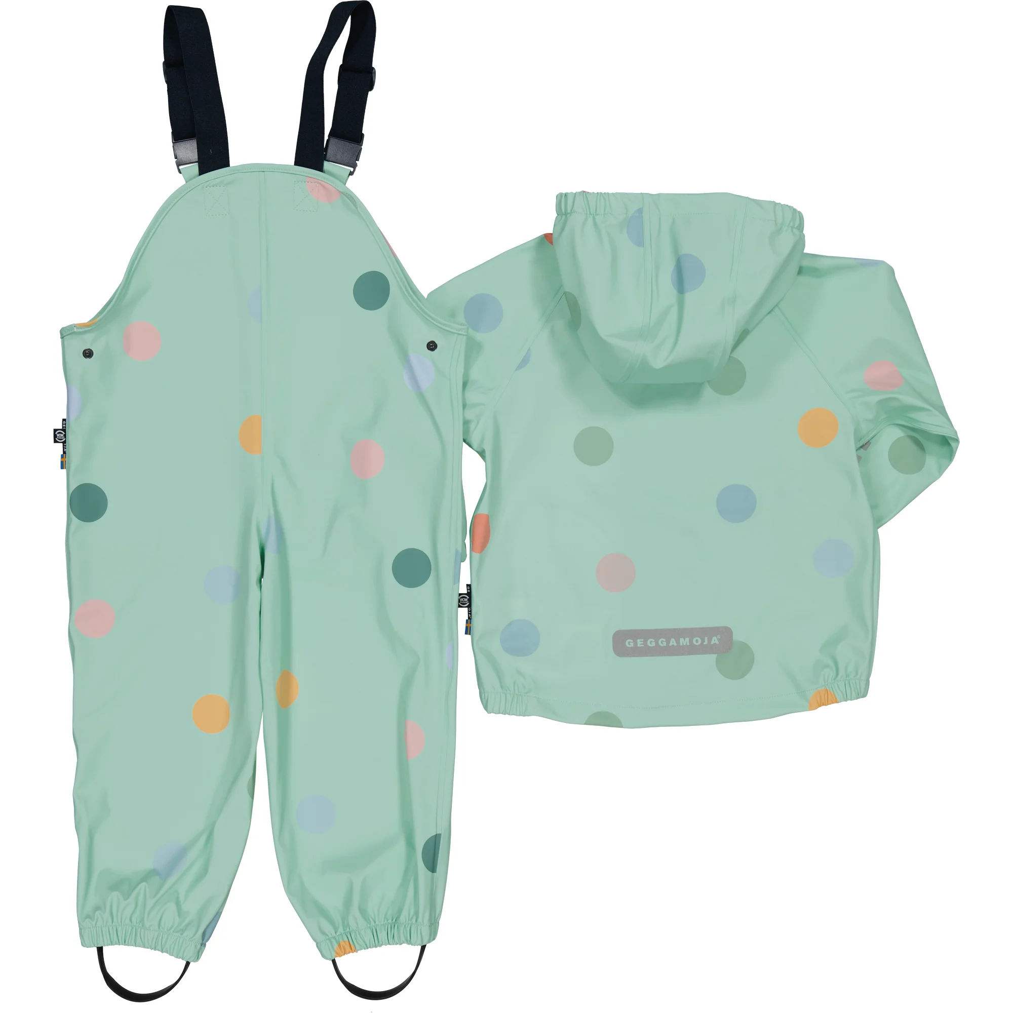 Regnkläder Dots Mint - Image 3