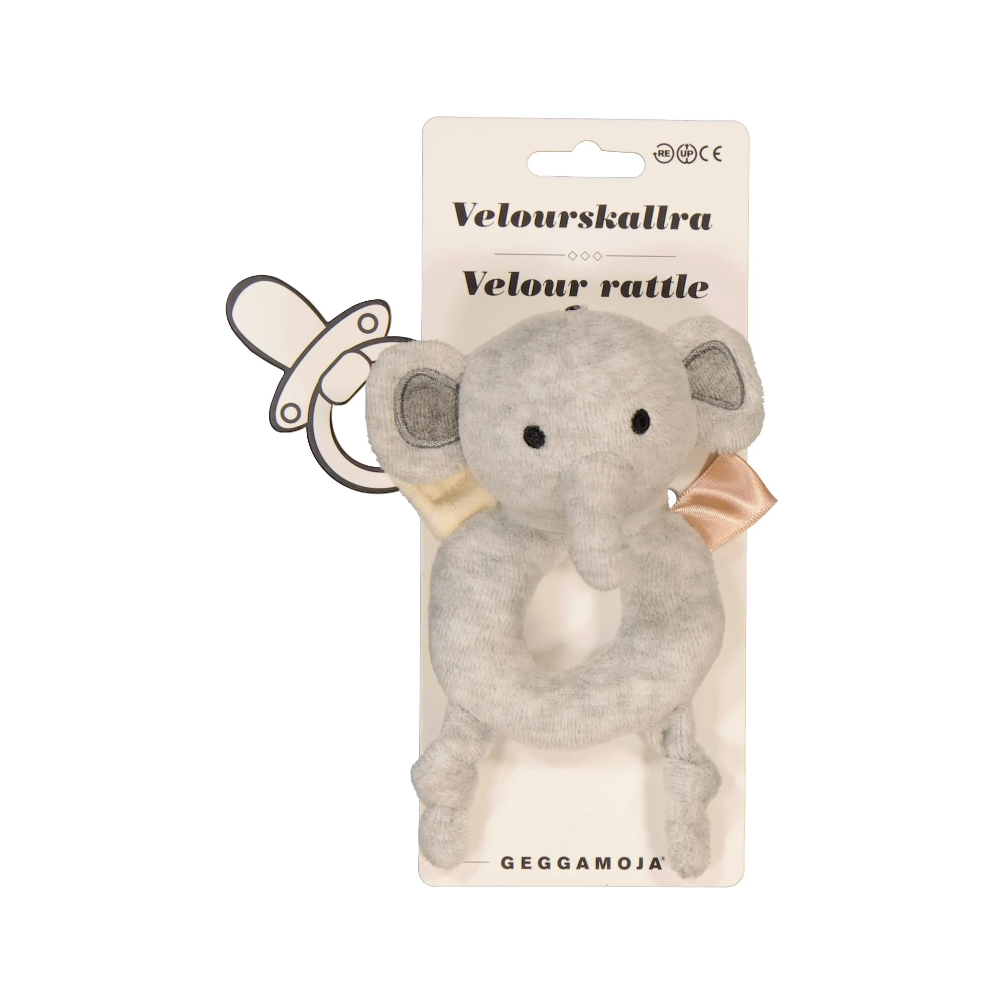 Skallra ring grå elefant - Image 2