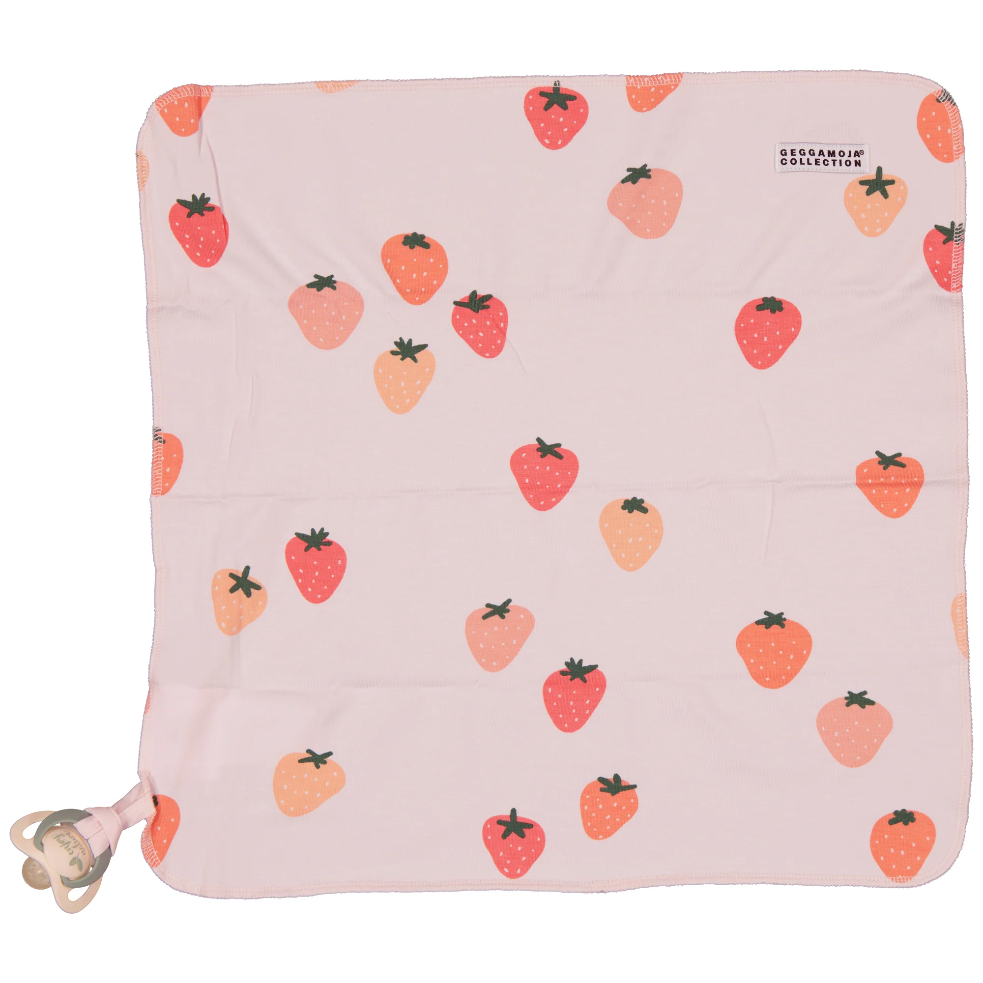 Snuttefilt Bambu Strawberry - Image 3