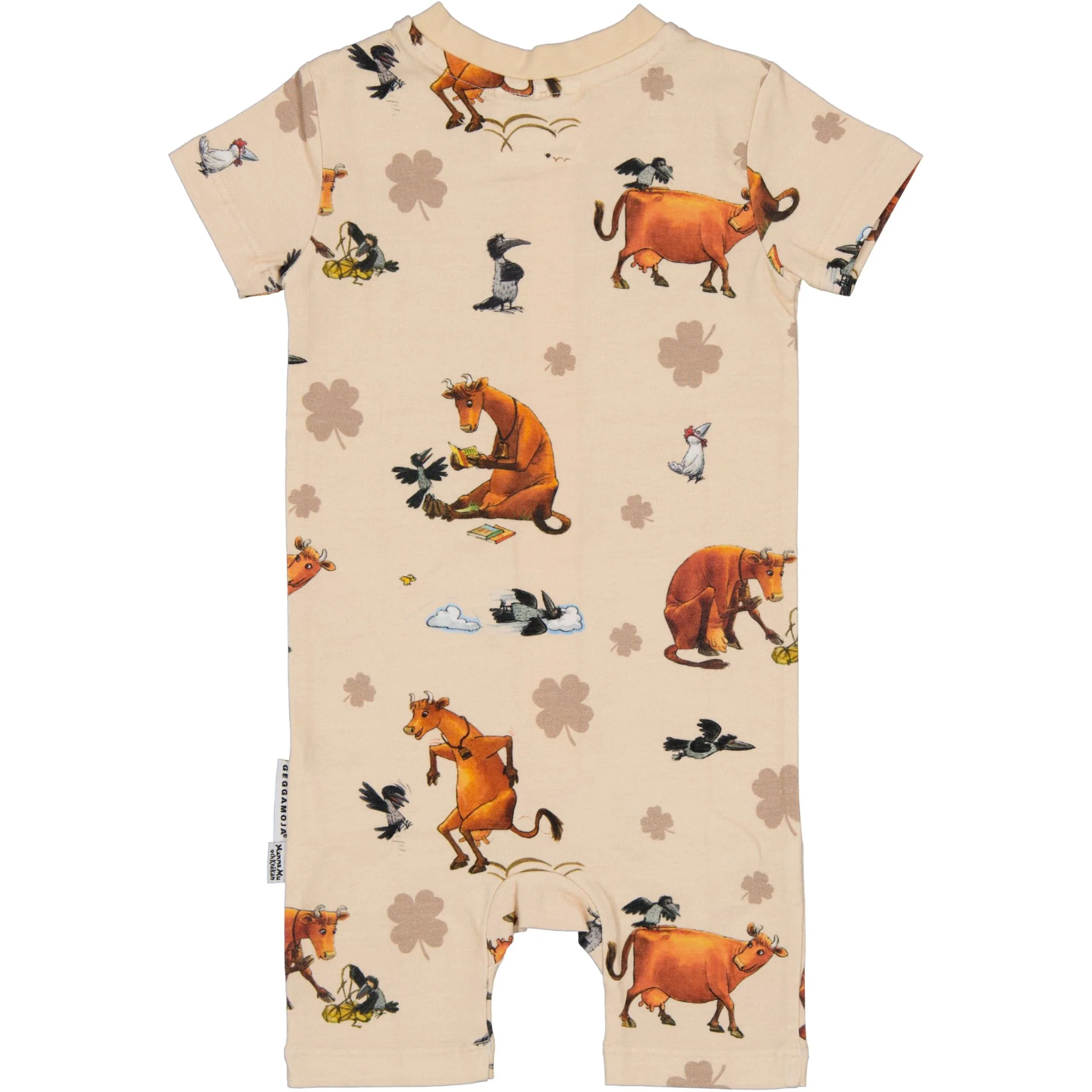 Sommardräkt Mamma Mu och Kråkan Beige - Image 3