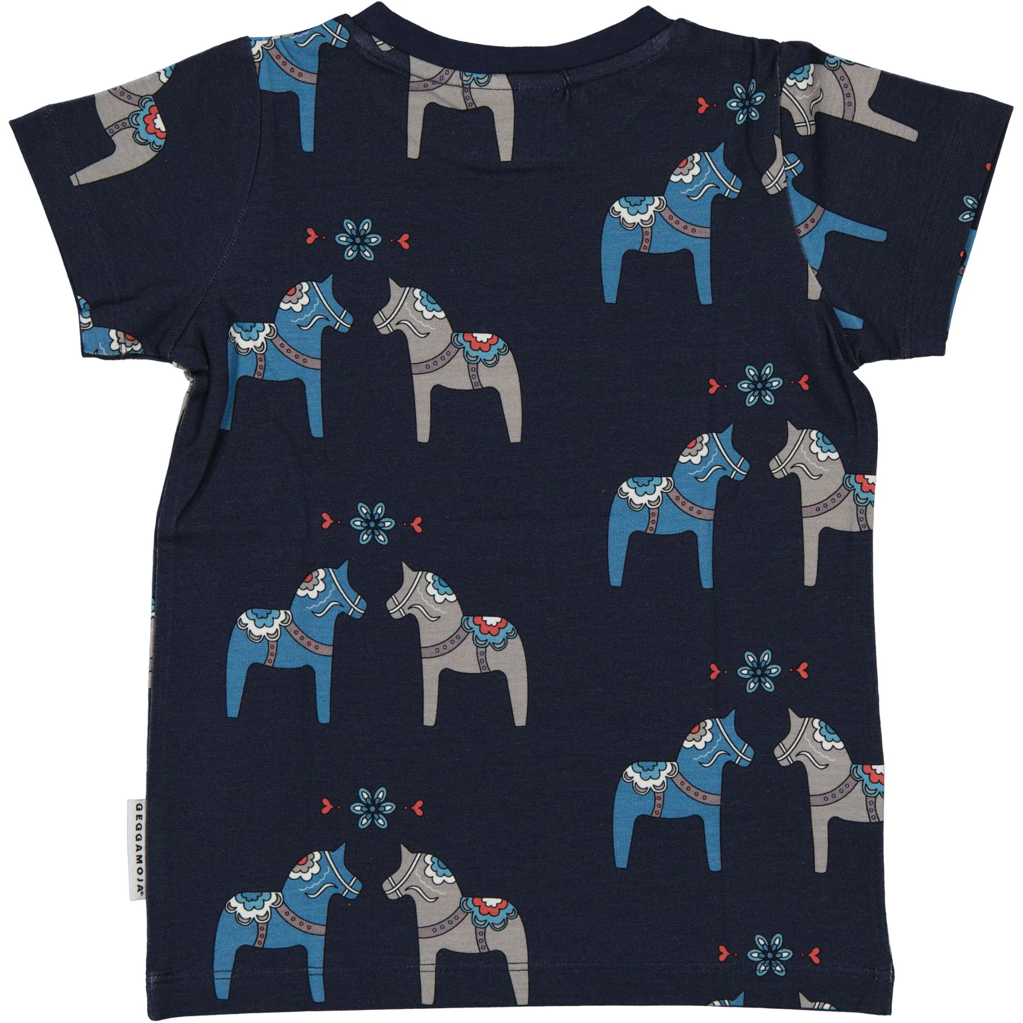 T-shirt Bambu Dalahäst Navy - Image 2