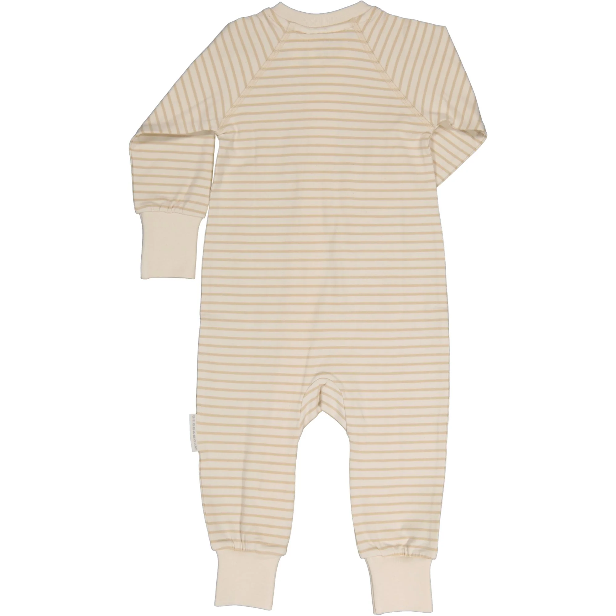 Tvåvägs-zip Pyjamas Bambu Classic Vit/Beige - Image 6