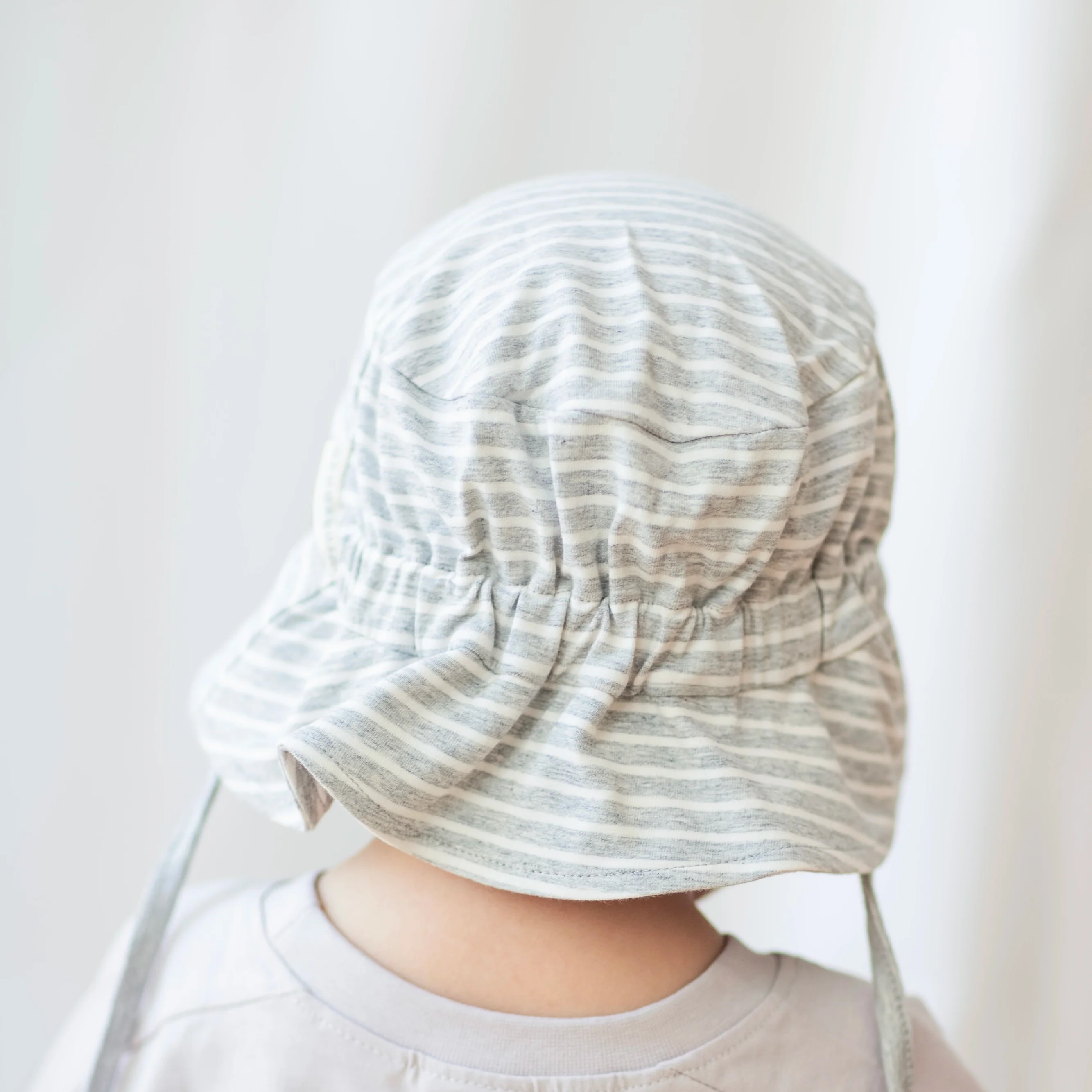 UV-solhatt Bambu Bambu Classic Grå/Vit - Image 4