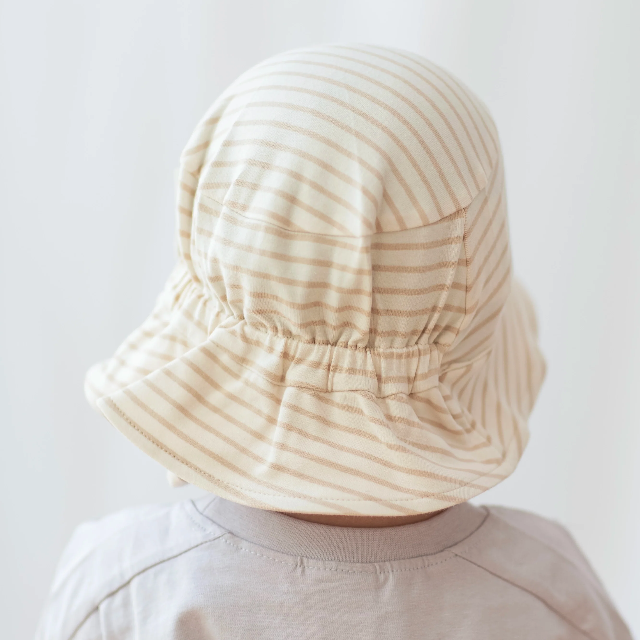 UV-solhatt Bambu Classic Vit/Beige - Image 4