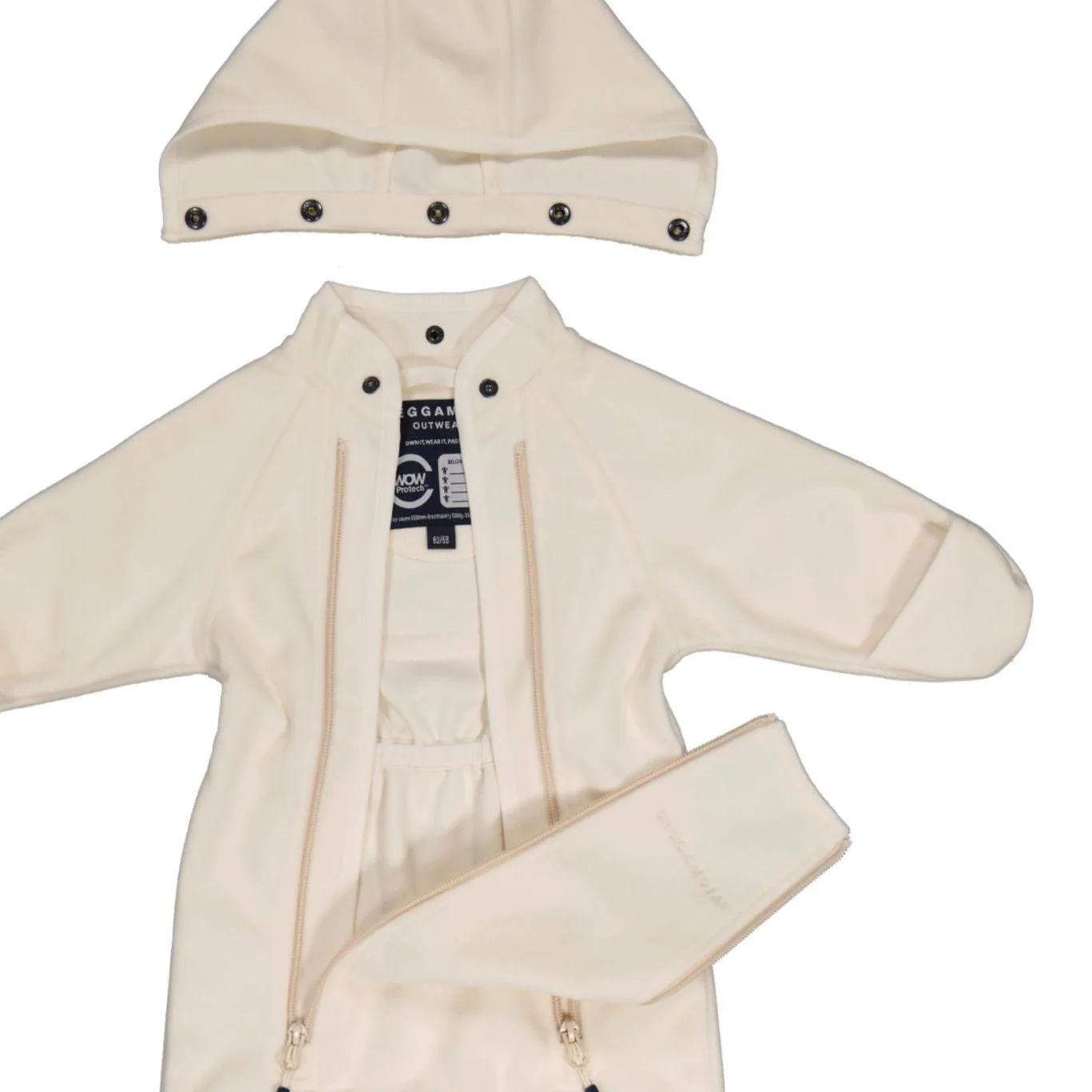 Vindfleece overall Beige - Image 3