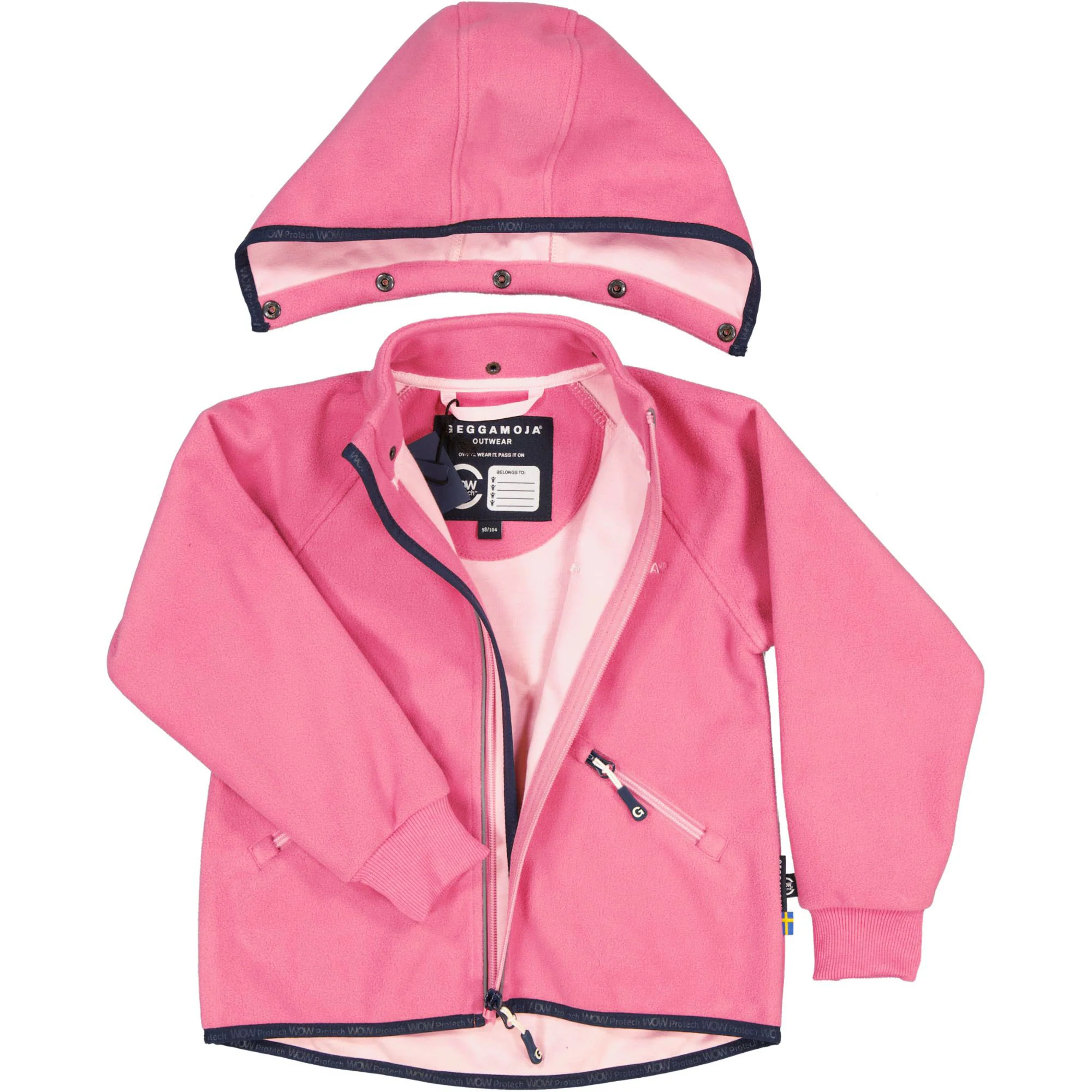Vindfleecejacka Rosa - Image 6