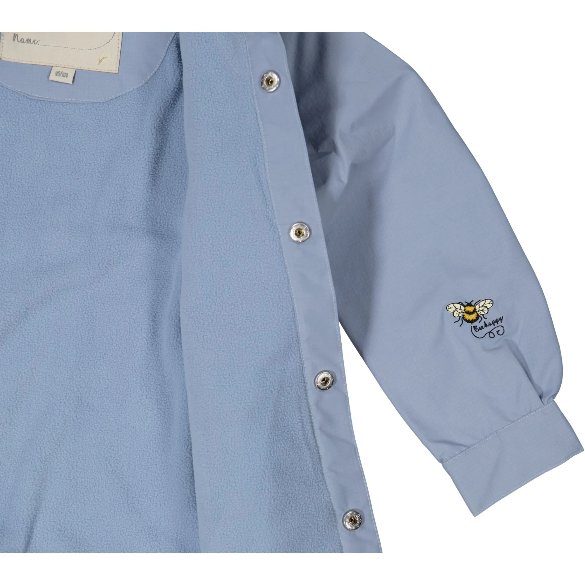 Vindjacka skjortmodell Dusty Blue - Image 6