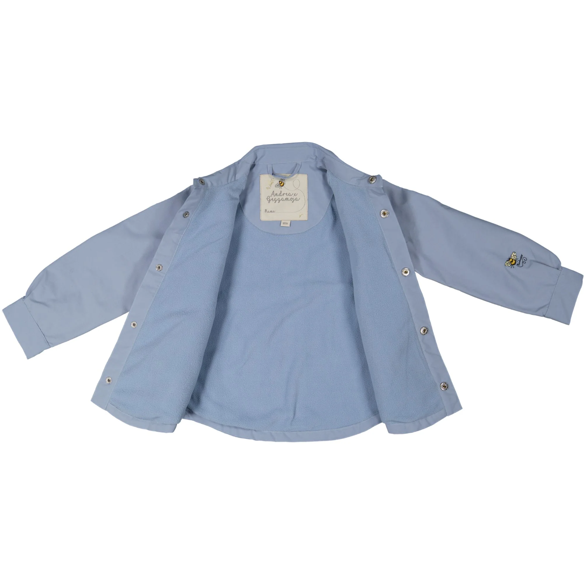 Vindjacka skjortmodell Dusty Blue - Image 7