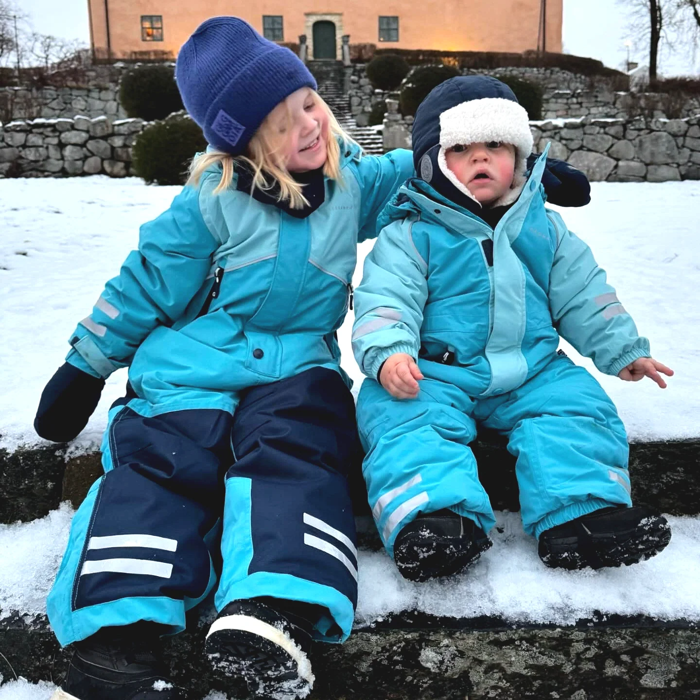 Vinteroverall Unitoddler Blå - Image 3