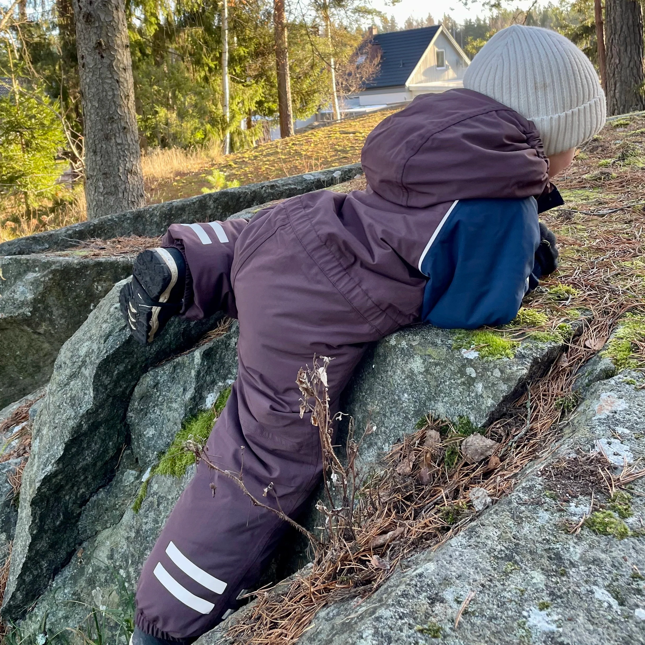 Vinteroverall Unitoddler Brun/Marinblå - Image 4