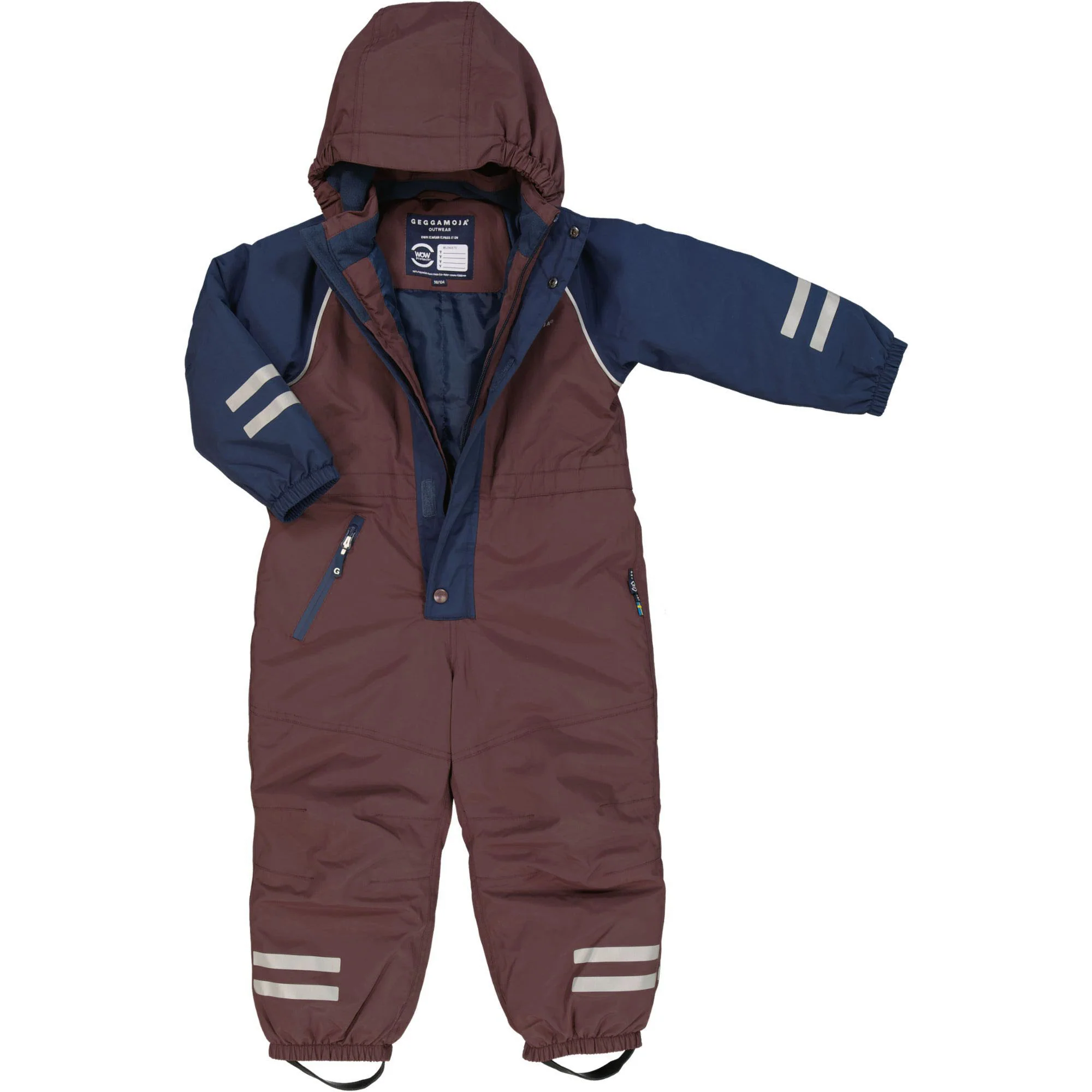 Vinteroverall Unitoddler Brun/Marinblå - Image 6